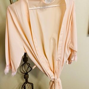 Silk bridesmaid robe - XS